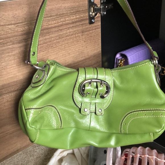 Wilsons Leather Handbags - Green Leather Purse